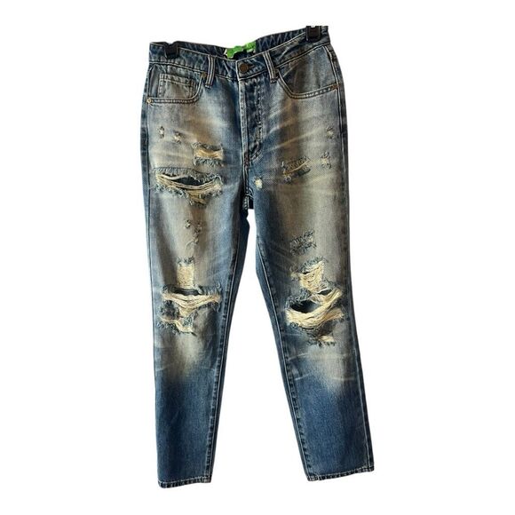 Sandrine Rose Ripped Jeans Size 26 -10 - Picture 1 of 7